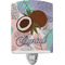 Coconut and Leaves Ceramic Night Light w/ Name or Text