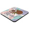 Coconut and Leaves Coaster Set - FLAT (one)