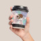 Coconut and Leaves Coffee Cup Sleeve - LIFESTYLE