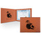Coconut and Leaves Leatherette Certificate Holder