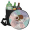 Coconut and Leaves Collapsible Cooler & Seat (Personalized)