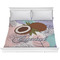 Coconut and Leaves Comforter (King)