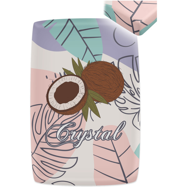 Coconut and Leaves Crib Fitted Sheet - Apvl
