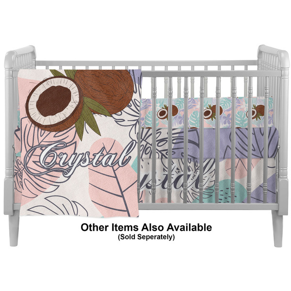 Coconut and Leaves Crib - Profile Sold Seperately