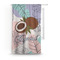Coconut and Leaves Curtain (Personalized)