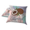 Coconut and Leaves Decorative Pillow Case - TWO