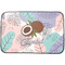 Coconut and Leaves Dish Drying Mat w/ Name or Text