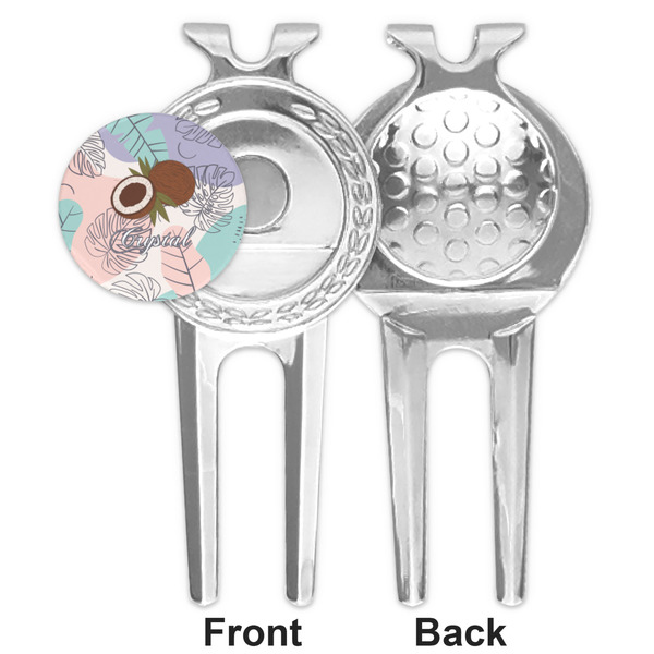 Coconut and Leaves Divot Tool - Second