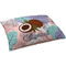 Coconut and Leaves Dog Bed - Large