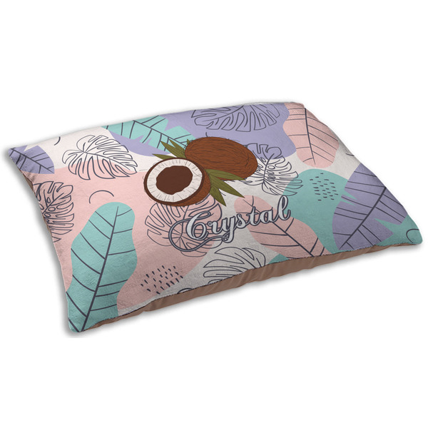 Coconut and Leaves Dog Beds - SMALL