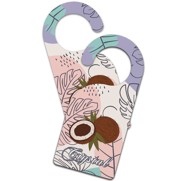 Coconut and Leaves Door Hanger - MAIN