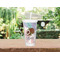 Coconut and Leaves Double Wall Tumbler with Straw Lifestyle