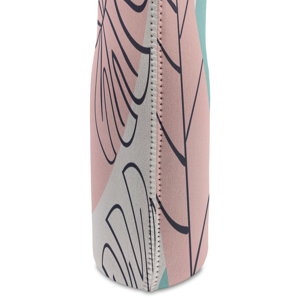 Coconut and Leaves Double Wine Tote - DETAIL 2 (new)