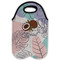 Coconut and Leaves Double Wine Tote - Flat (new)