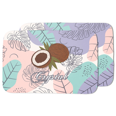 Coconut and Leaves Dish Drying Mat w/ Name or Text