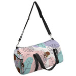 Coconut and Leaves Duffel Bag - Large w/ Name or Text