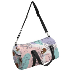 Coconut and Leaves Duffel Bag - Large w/ Name or Text