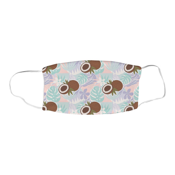 Coconut and Leaves Fabric Face Mask