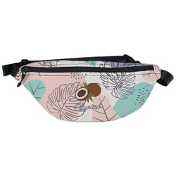 Coconut and Leaves Fanny Pack - Classic Style (Personalized)