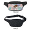 Coconut and Leaves Fanny Packs - APPROVAL