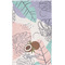 Coconut and Leaves Finger Tip Towel - Full View