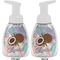 Coconut and Leaves Foam Soap Bottle Approval - White