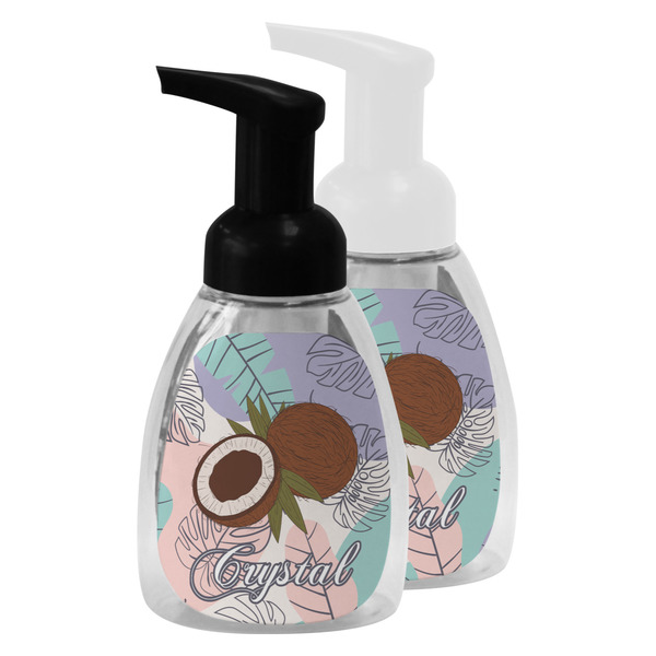 Coconut and Leaves Foam Soap Bottles - Main