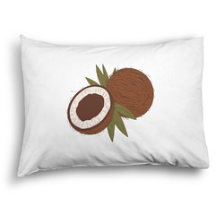Coconut and Leaves Pillow Case - Standard - Graphic (Personalized)