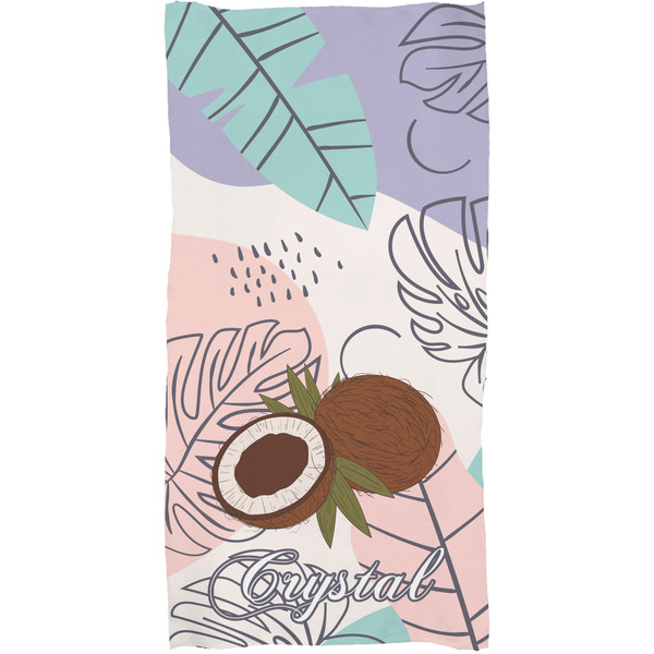 Coconut and Leaves Full Sized Bath Towel - Apvl