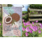 Coconut and Leaves Garden Flag - Outside In Flowers