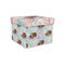 Coconut and Leaves Gift Boxes with Lid - Canvas Wrapped - Small - Front/Main