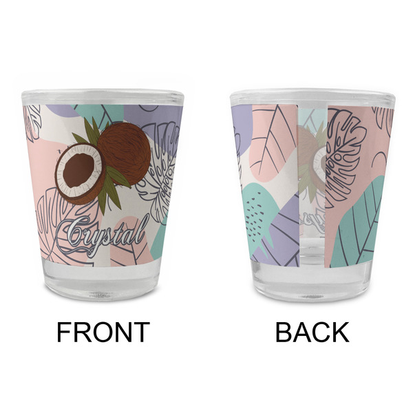 Coconut and Leaves Glass Shot Glass - Standard - APPROVAL