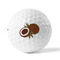 Coconut and Leaves Golf Balls - Titleist - Set of 12 - FRONT
