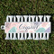 Coconut and Leaves Golf Tees & Ball Markers Set - Front