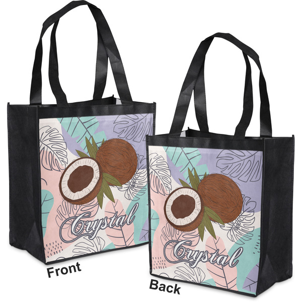 Coconut and Leaves Grocery Bag - Apvl
