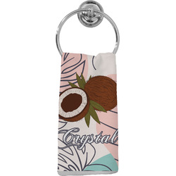 Coconut and Leaves Hand Towel - Full Print w/ Name or Text