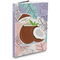Coconut and Leaves Hardbound Journal (Personalized)