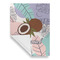 Coconut and Leaves House Flags - Single Sided - FRONT FOLDED