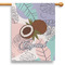 Coconut and Leaves House Flags - Single Sided - PARENT MAIN