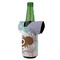 Coconut and Leaves Jersey Bottle Cooler - ANGLE (on bottle)