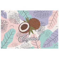 Coconut and Leaves 1014 pc Jigsaw Puzzle (Personalized)