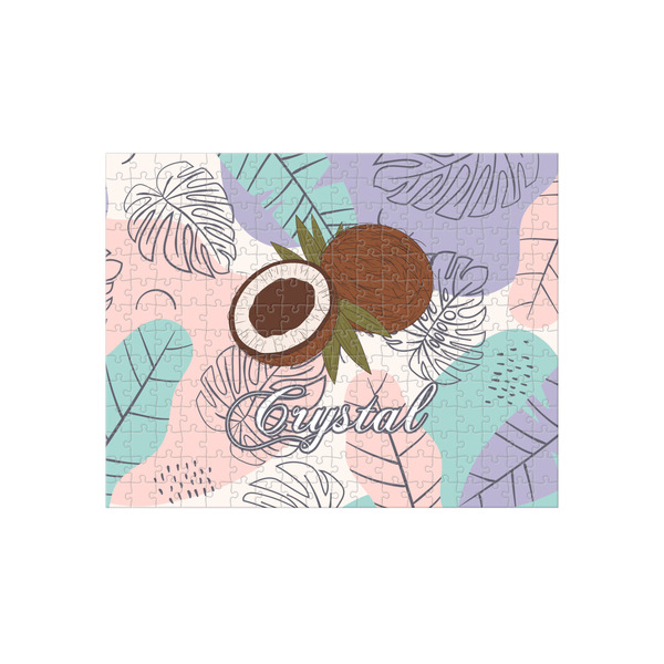 Custom Coconut and Leaves 252 pc Jigsaw Puzzle (Personalized)