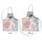 Coconut and Leaves Kid's Aprons - Comparison