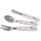 Coconut and Leaves Kid's Flatware (Personalized)