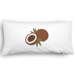 Coconut and Leaves Pillow Case - King - Graphic (Personalized)