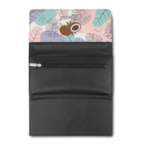 Coconut and Leaves Ladies Wallet (Open)