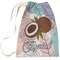 Coconut and Leaves Laundry Bag - Large (Personalized)