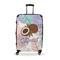 Coconut and Leaves Large Travel Bag - With Handle