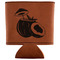 Coconut and Leaves Leatherette Can Sleeve - Flat