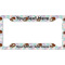 Coconut and Leaves License Plate Frame - Style A